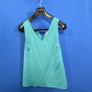 RO & DE (Nordstrom) Open back heavy weight sleeveless blouse